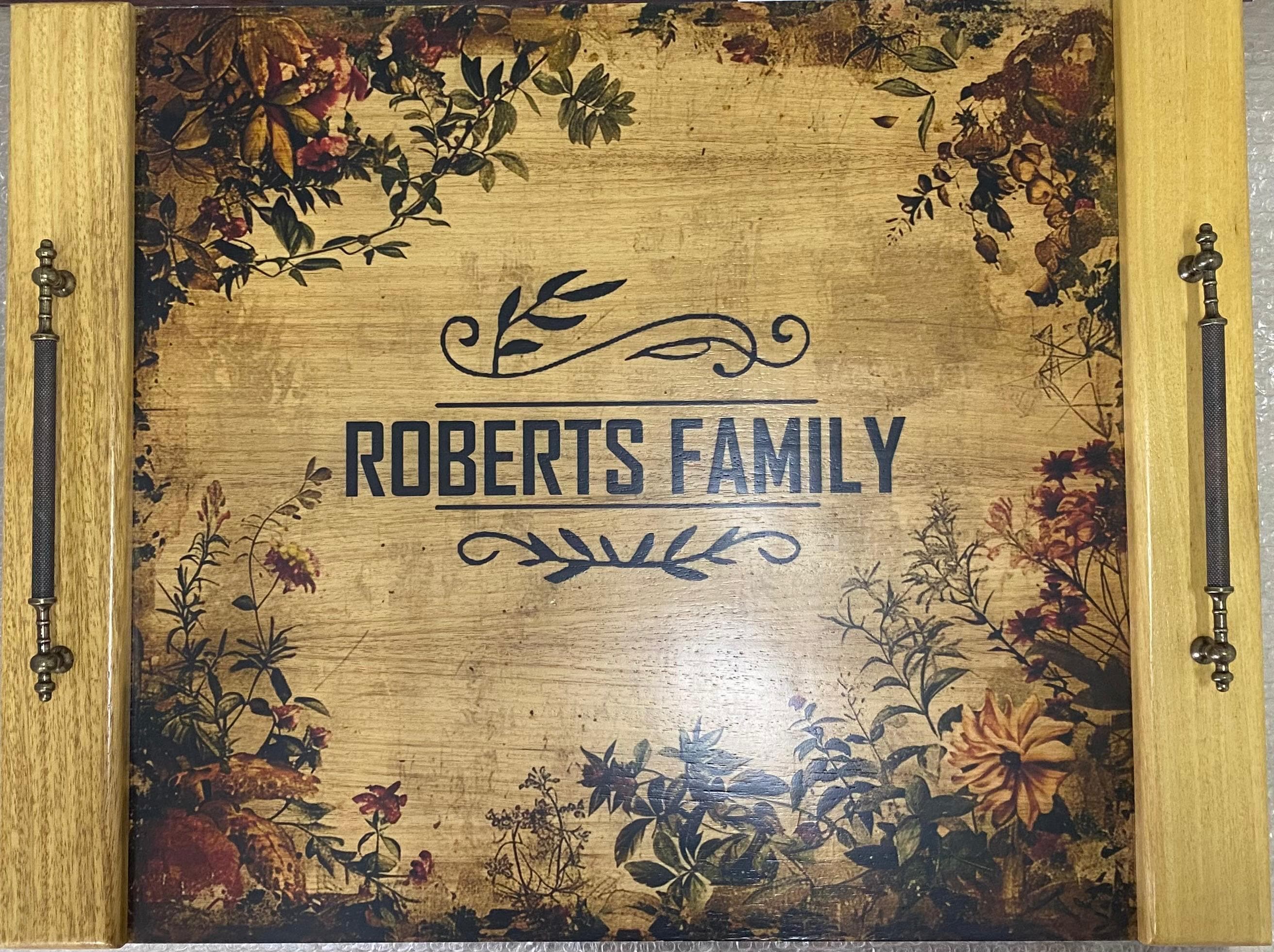 Kişiye Özel Ahşap Ocak Kapağı (Noodle Board)