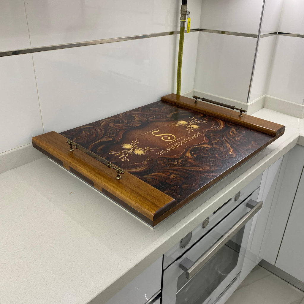 Kişiye Özel Ahşap Ocak Kapağı