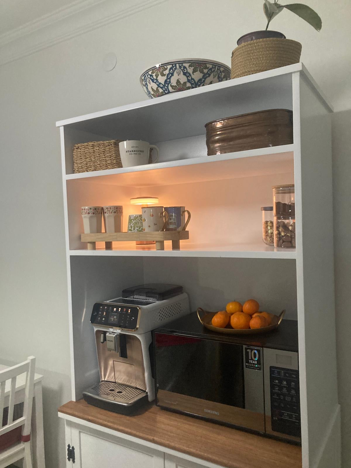 Kişiye Özel Tasarım Modern Masif Kahve Dolabı