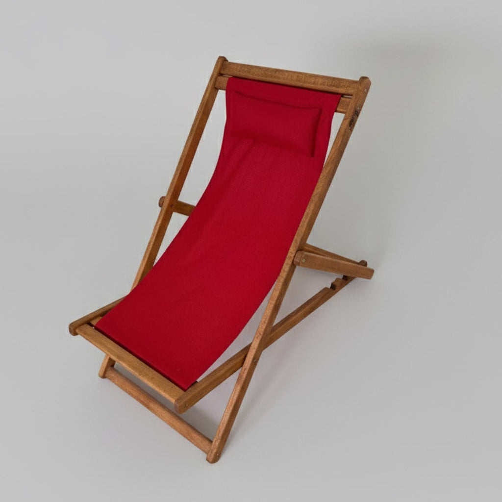 Ahşap Katlanır Plaj Sandalyesi