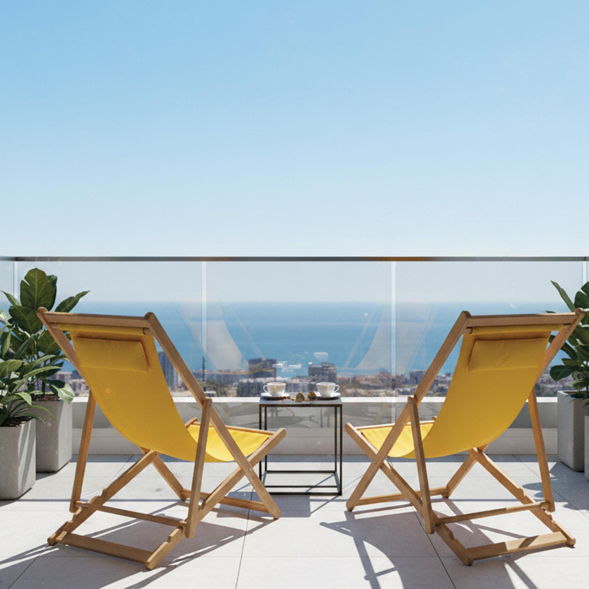 Ahşap Katlanır Plaj Sandalyesi