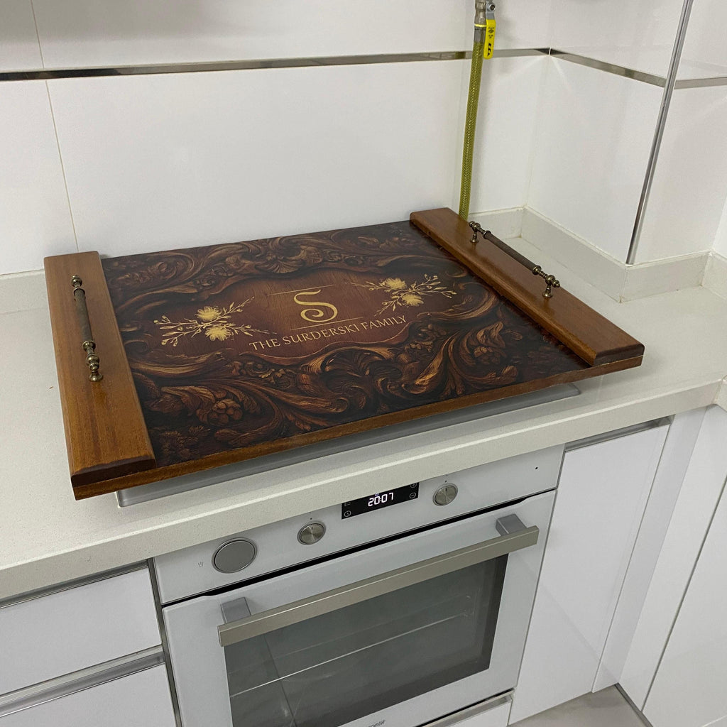 Kişiye Özel Ahşap Ocak Kapağı