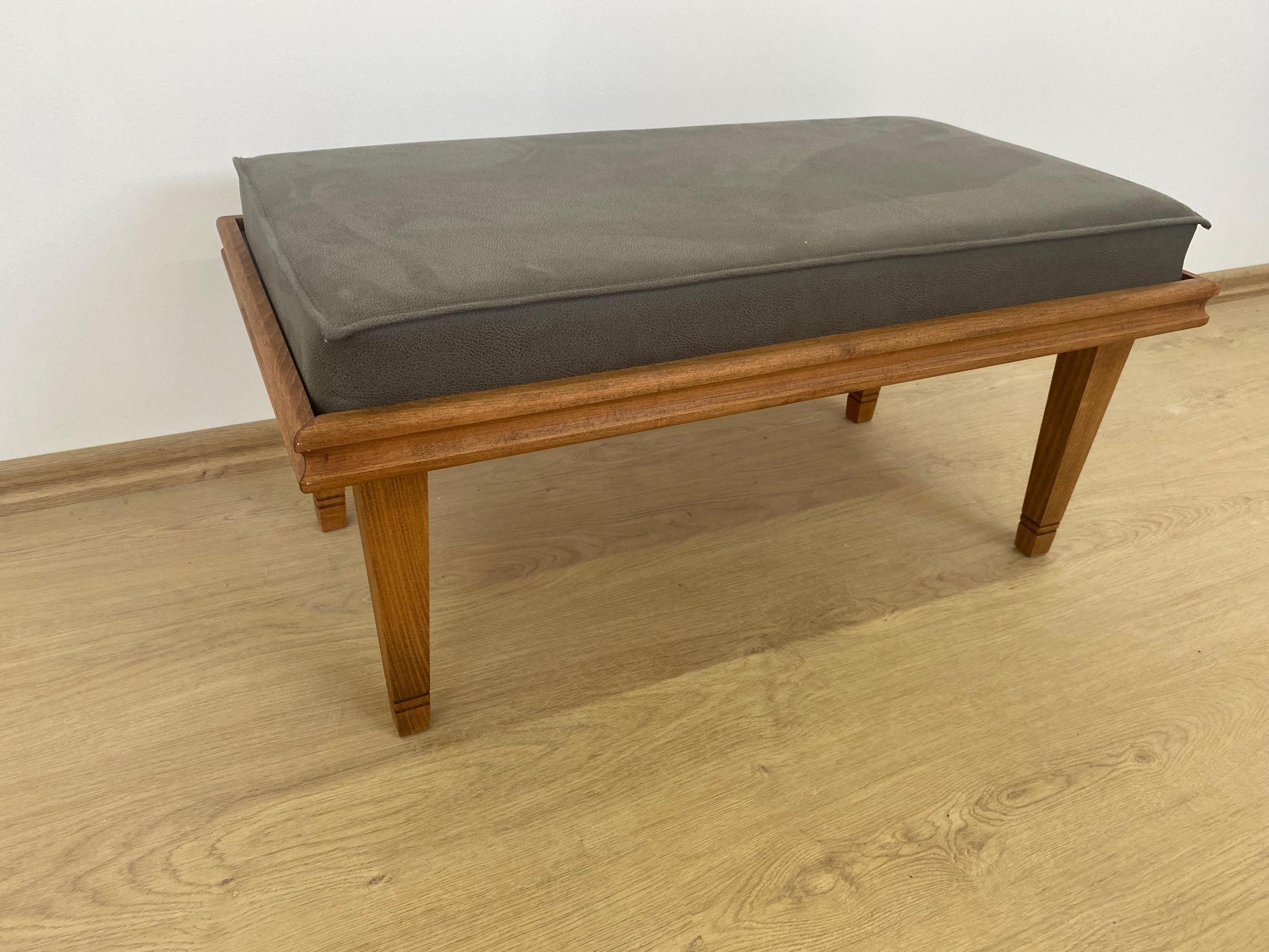 Ahşap Minderli Bench