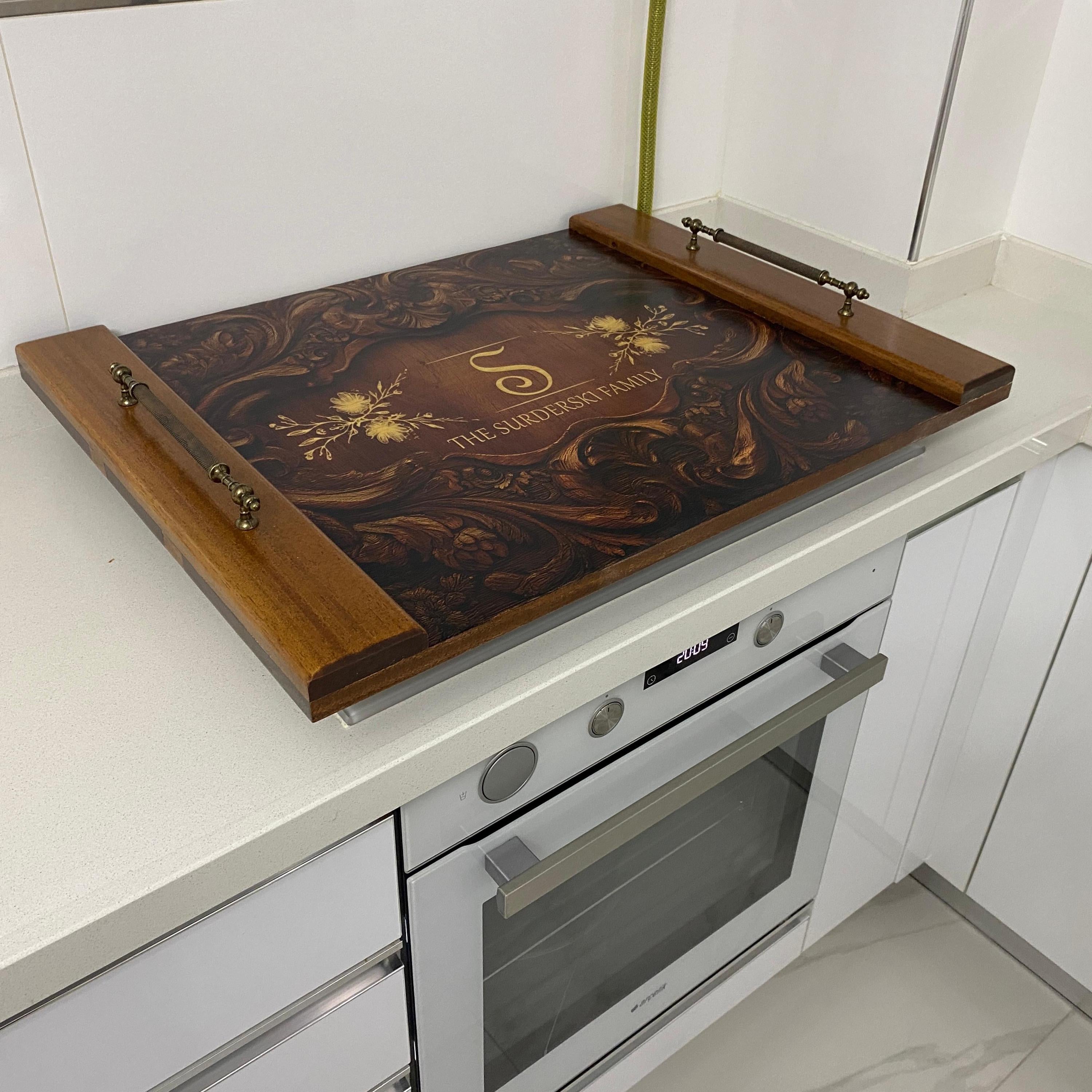 Kişiye Özel Ahşap Ocak Kapağı