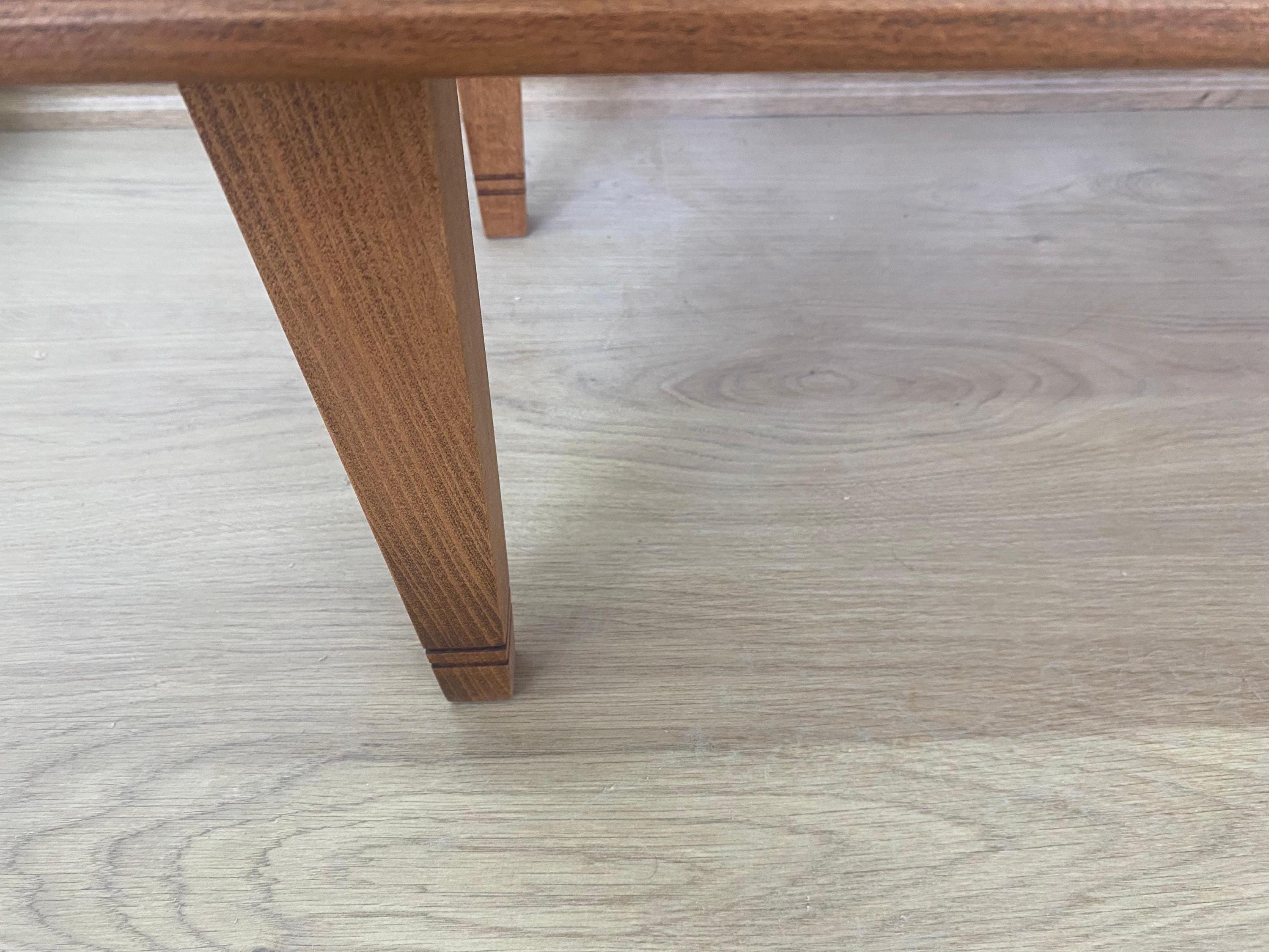 Ahşap Minderli Bench