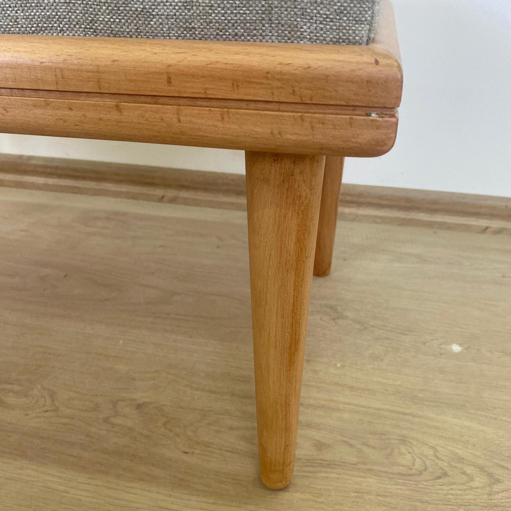 El Yapımı Ahşap Minderli Bench