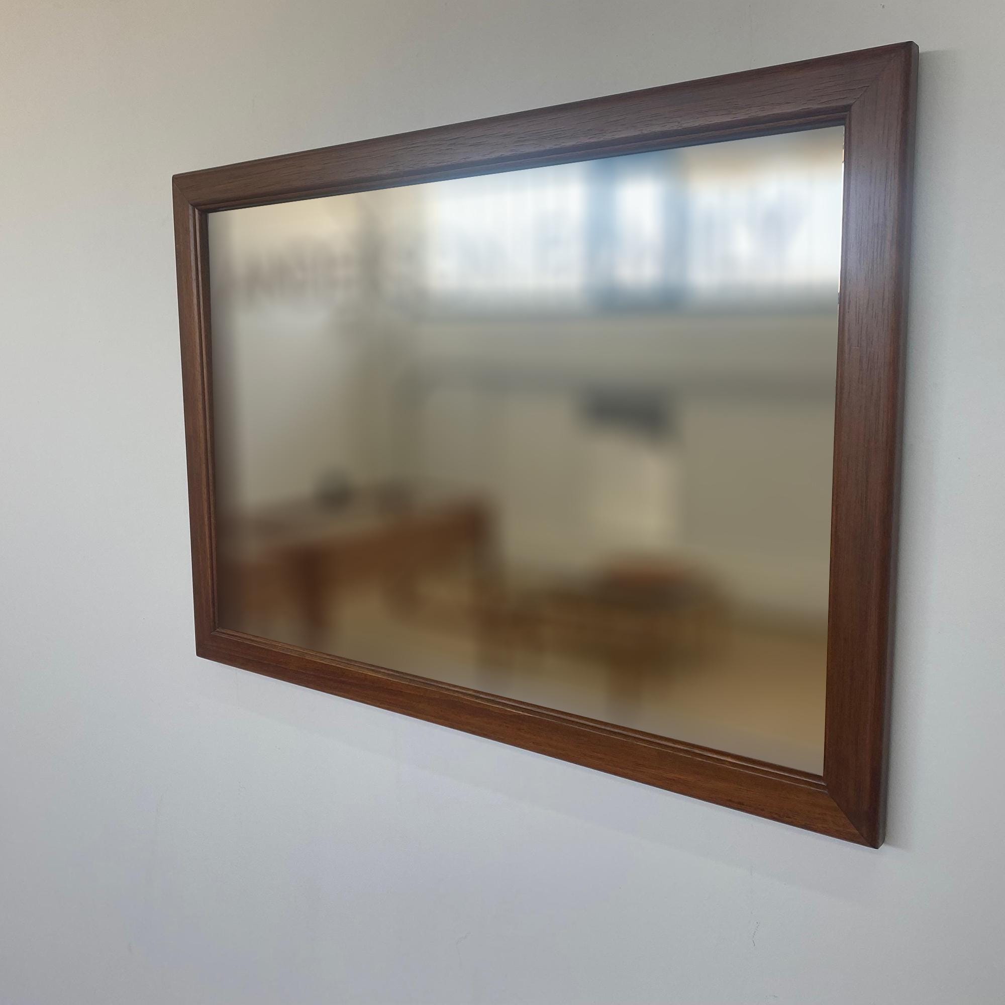 El Yapımı Ahşap Çerçeveli Ayna