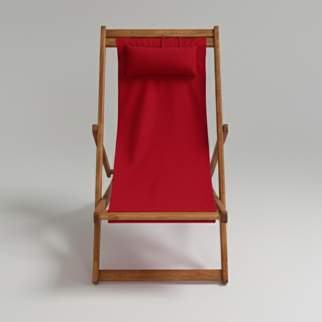 Ahşap Katlanır Plaj Sandalyesi