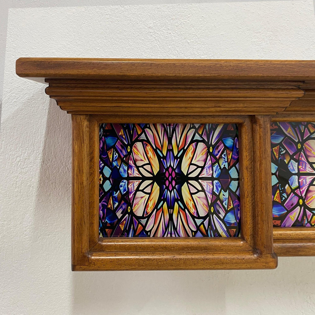 Ayous Ahşap Duvara Monte Raf (Konsol / Şömine Üstü Raf)