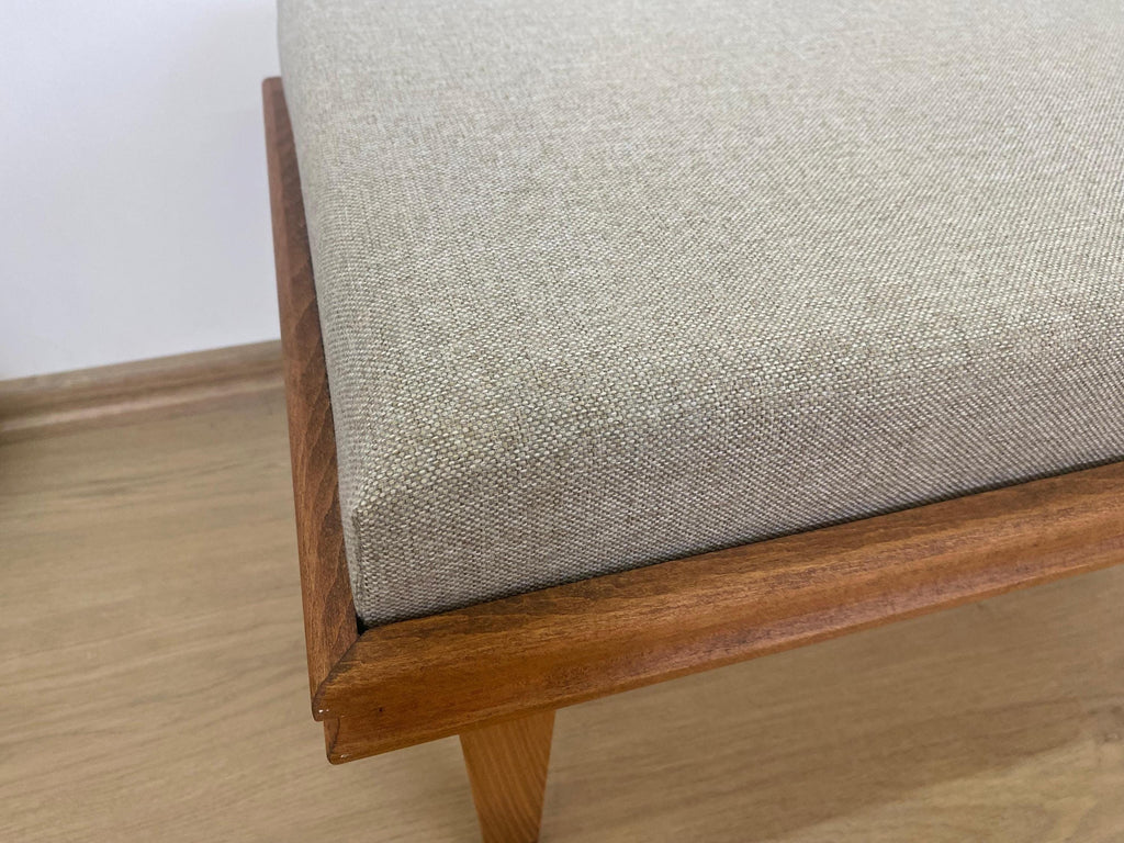 Ahşap Minderli Bench