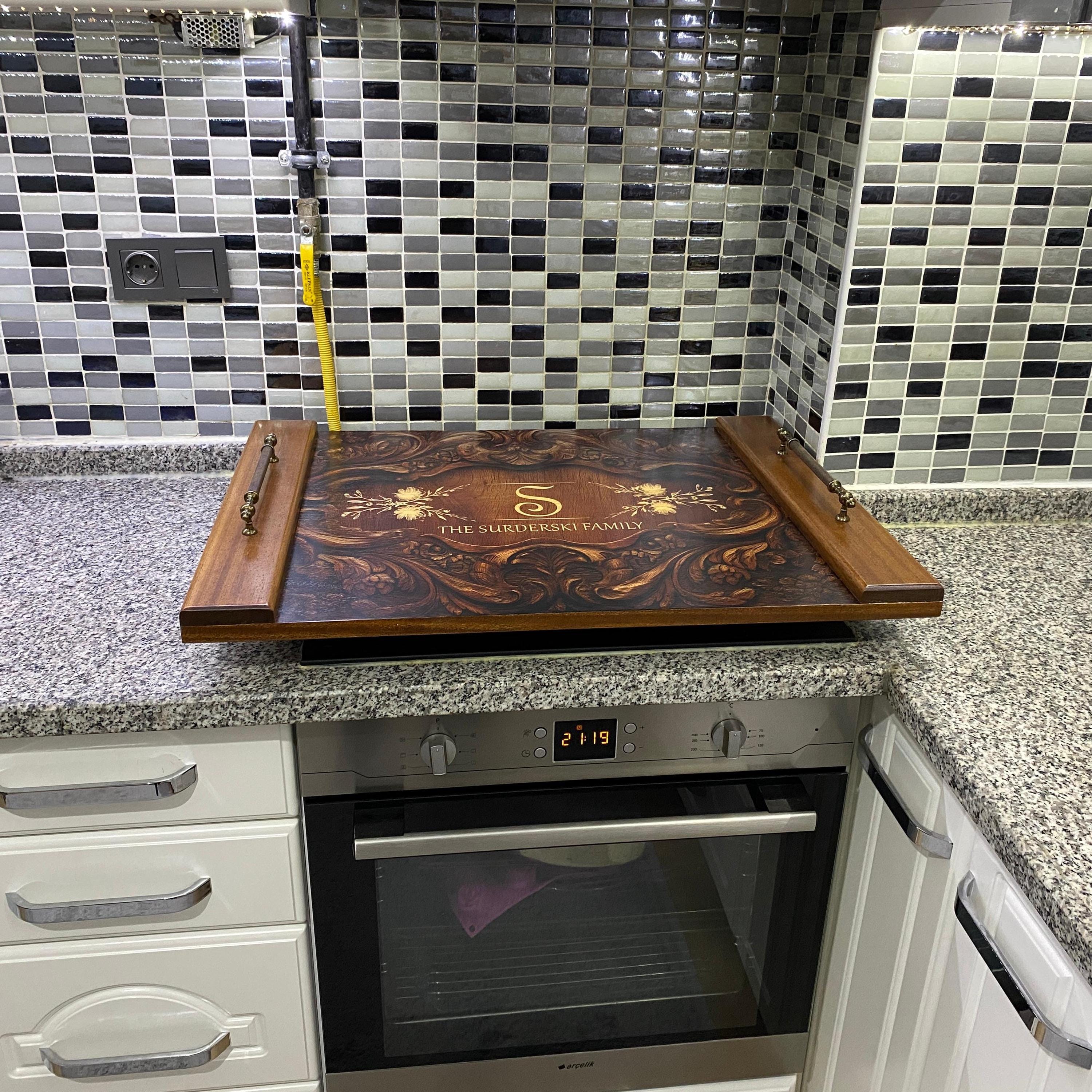 Kişiye Özel Ahşap Ocak Kapağı