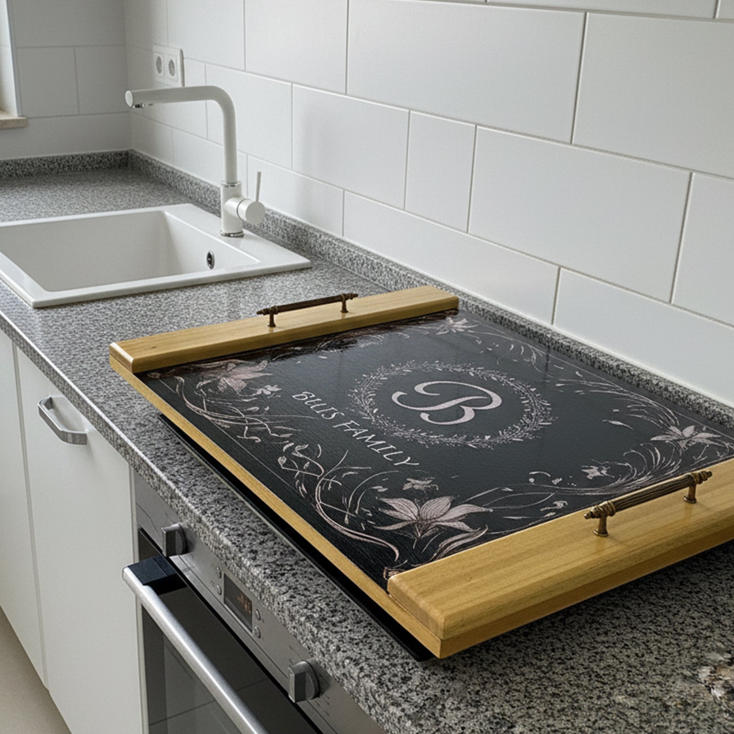 Kişiye Özel İstenilen Ebatta Üretilebilen Ahşap Ocak Kapağı