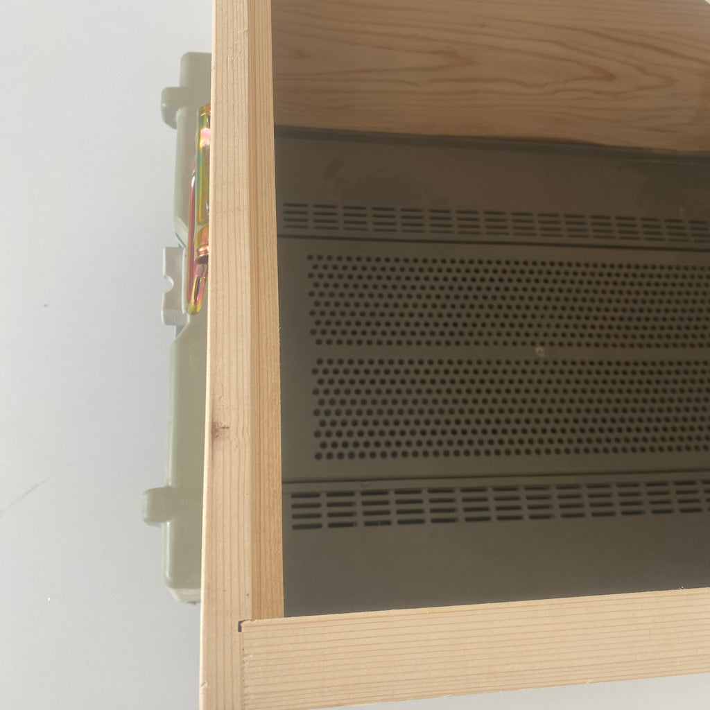 10 Çıtalı Tek Katlı Ahşap Arı Kovanı