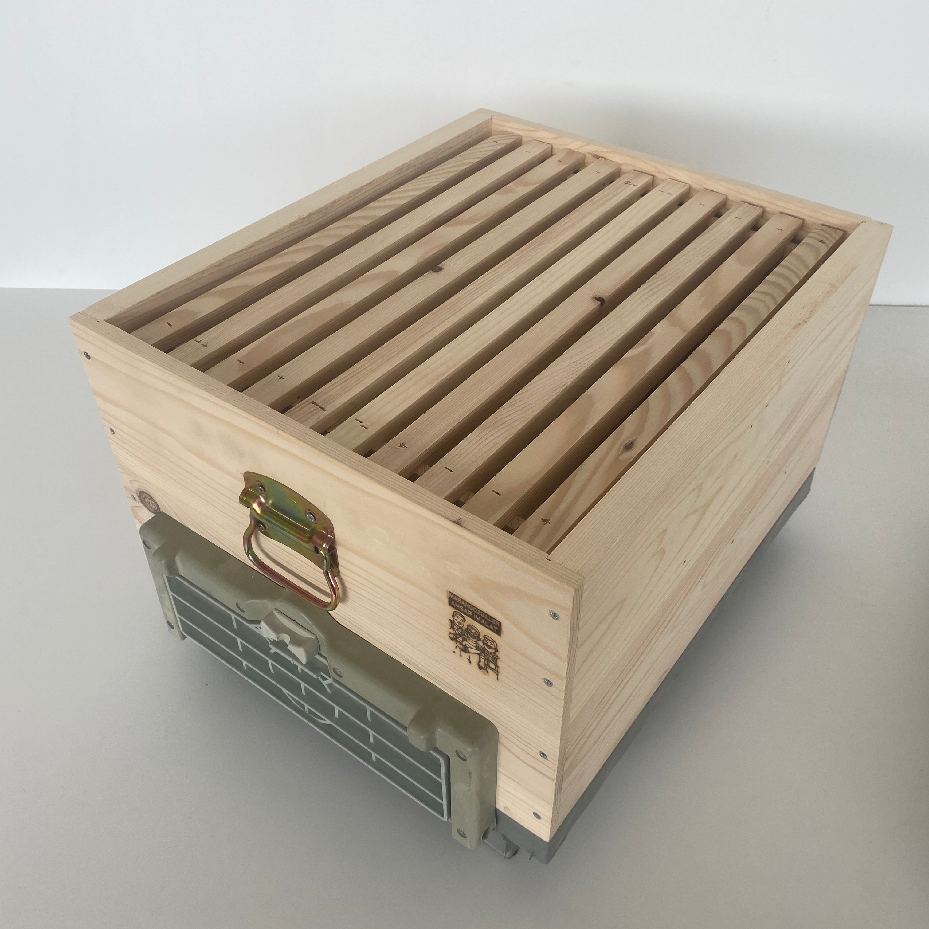 10 Çıtalı Tek Katlı Ahşap Arı Kovanı