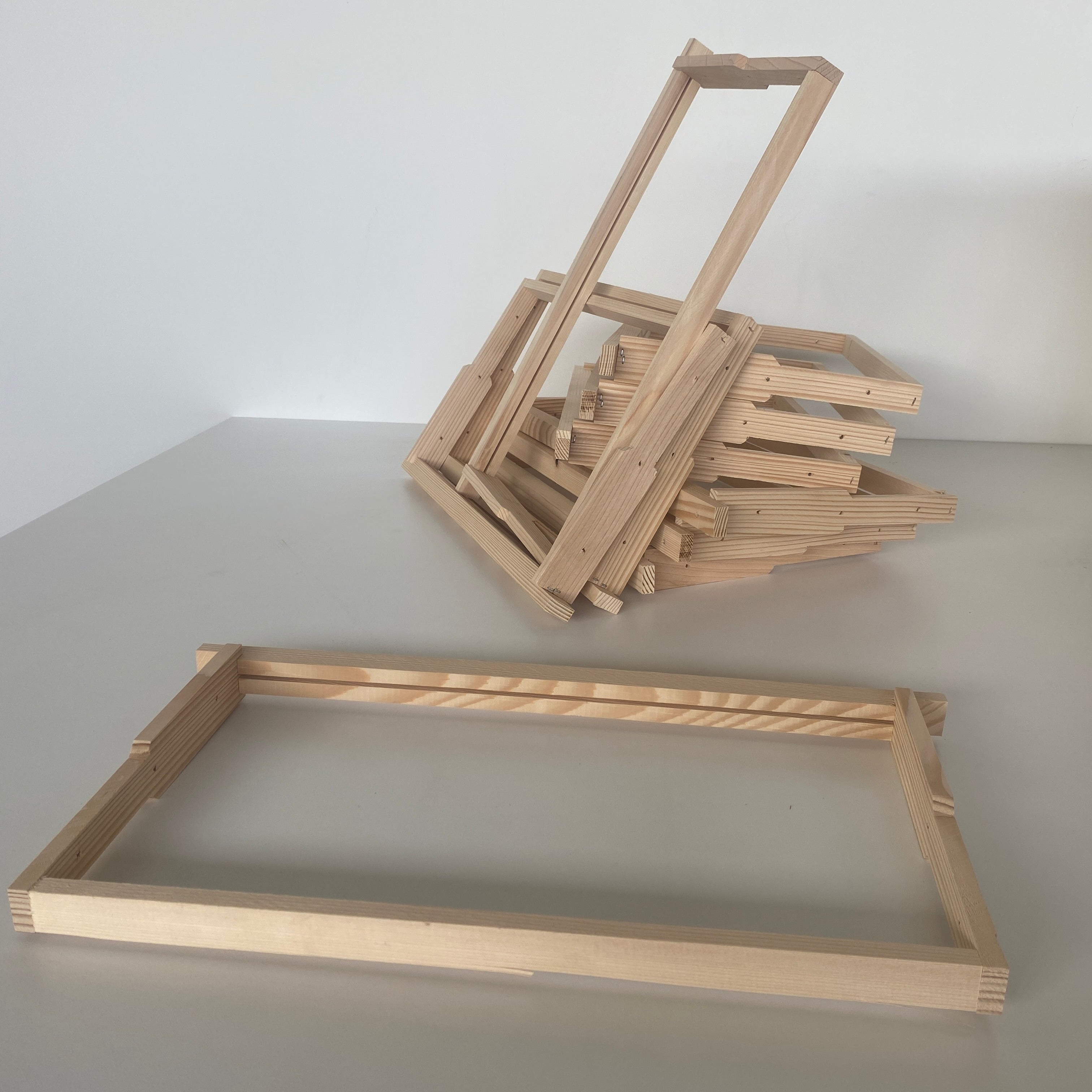 10 Çıtalı Tek Katlı Ahşap Arı Kovanı