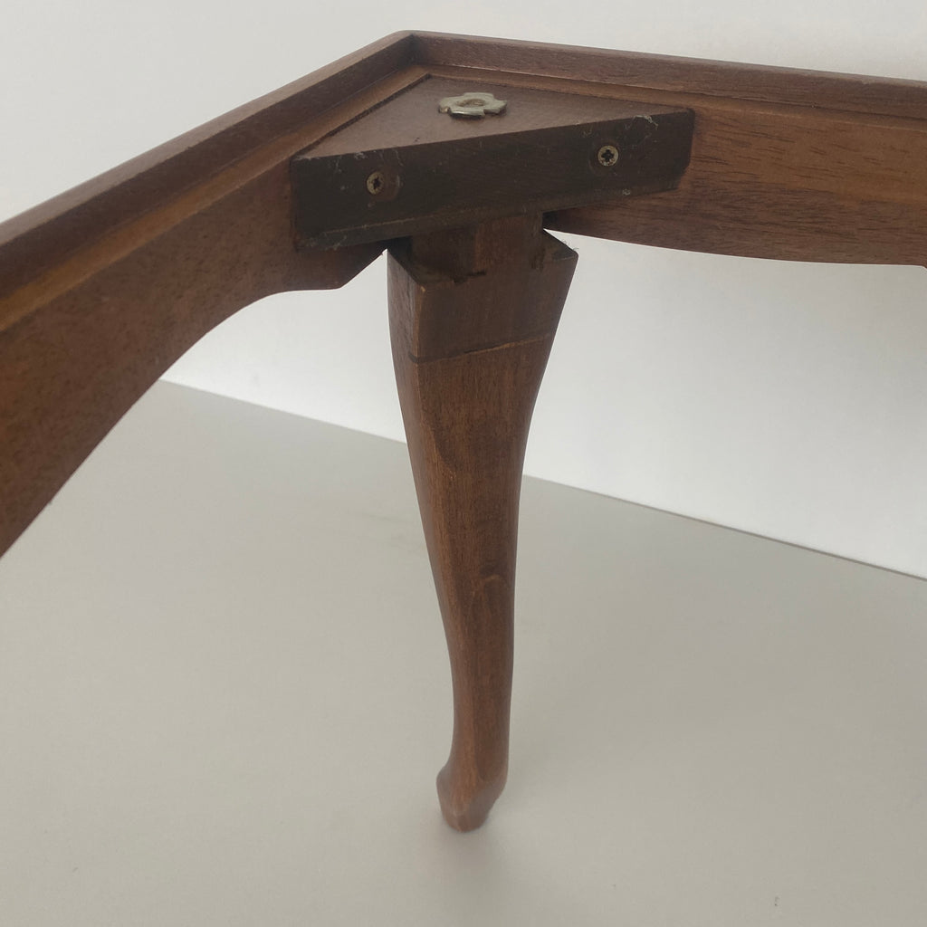 Marangozgiller Ceviz Rengi Birinci Sınıf Masif Ağaçtan Lükens Ayaklı Victorian Tarz Premium Bench