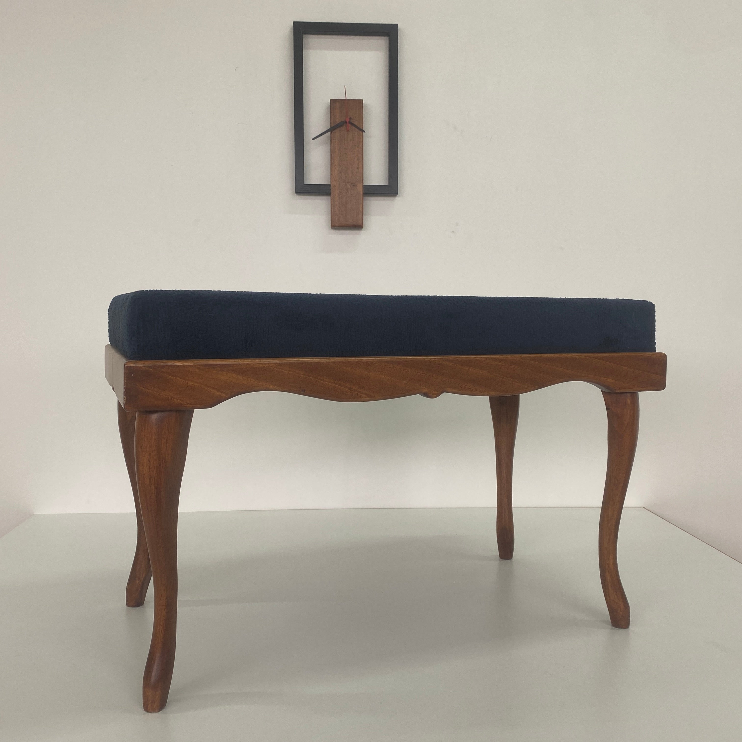 Marangozgiller Ceviz Rengi Birinci Sınıf Masif Ağaçtan Lükens Ayaklı Victorian Tarz Lüks Bench