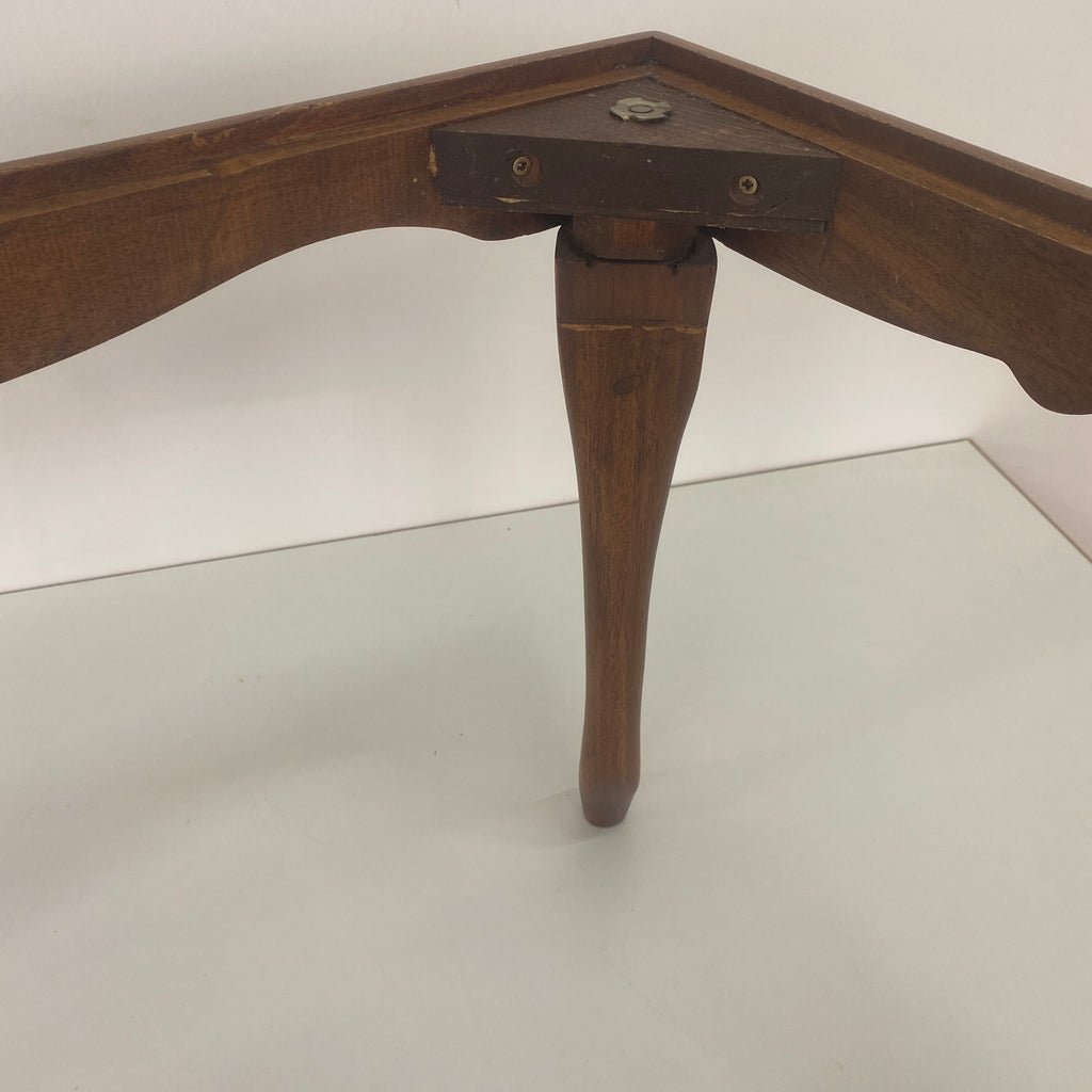 Marangozgiller Ceviz Rengi Birinci Sınıf Masif Ağaçtan Lükens Ayaklı Victorian Tarz Lüks Bench