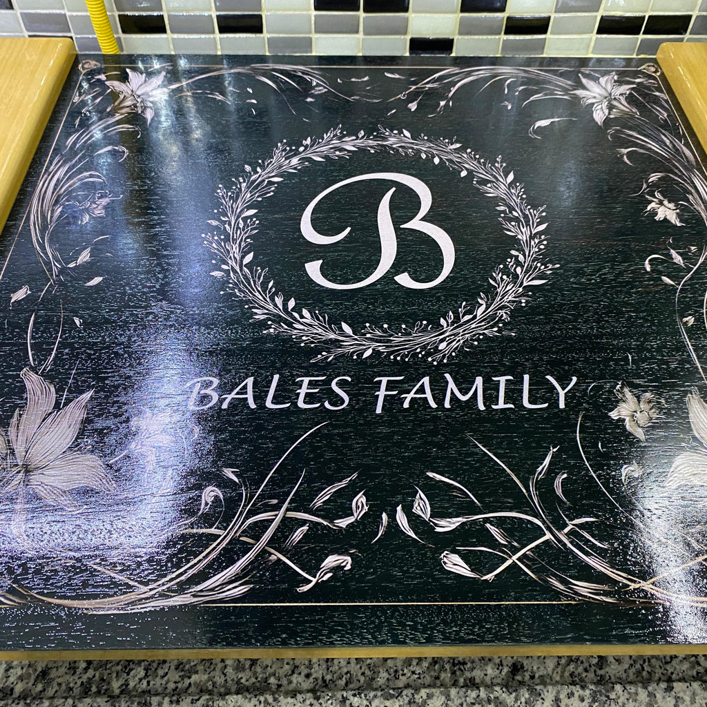 Kişiye Özel İstenilen Ebatta Üretilebilen Ahşap Ocak Kapağı