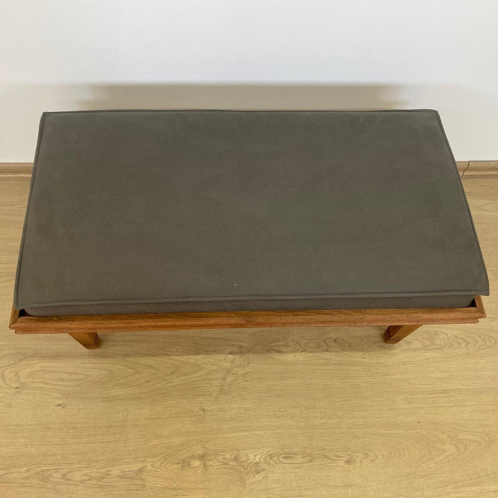 El Yapımı Ahşap Minderli Bench