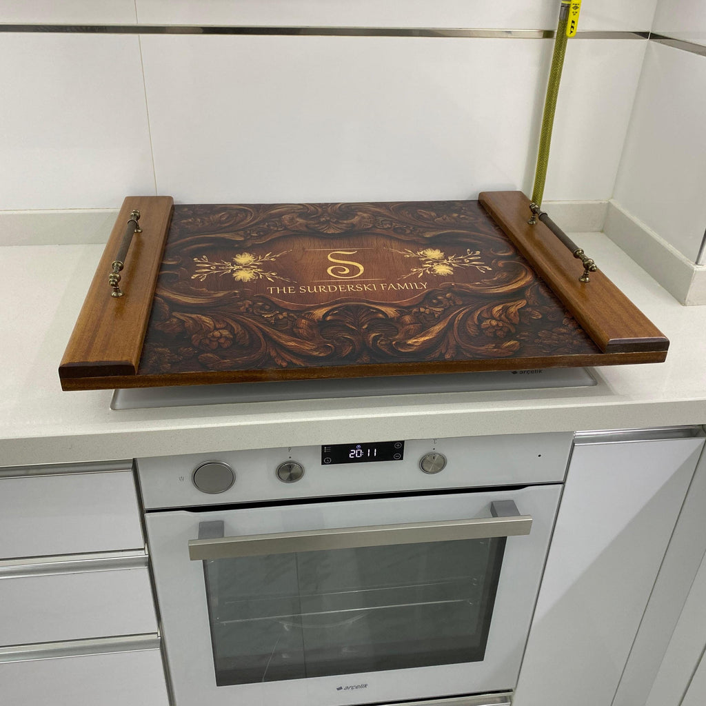 Kişiye Özel Ahşap Ocak Kapağı