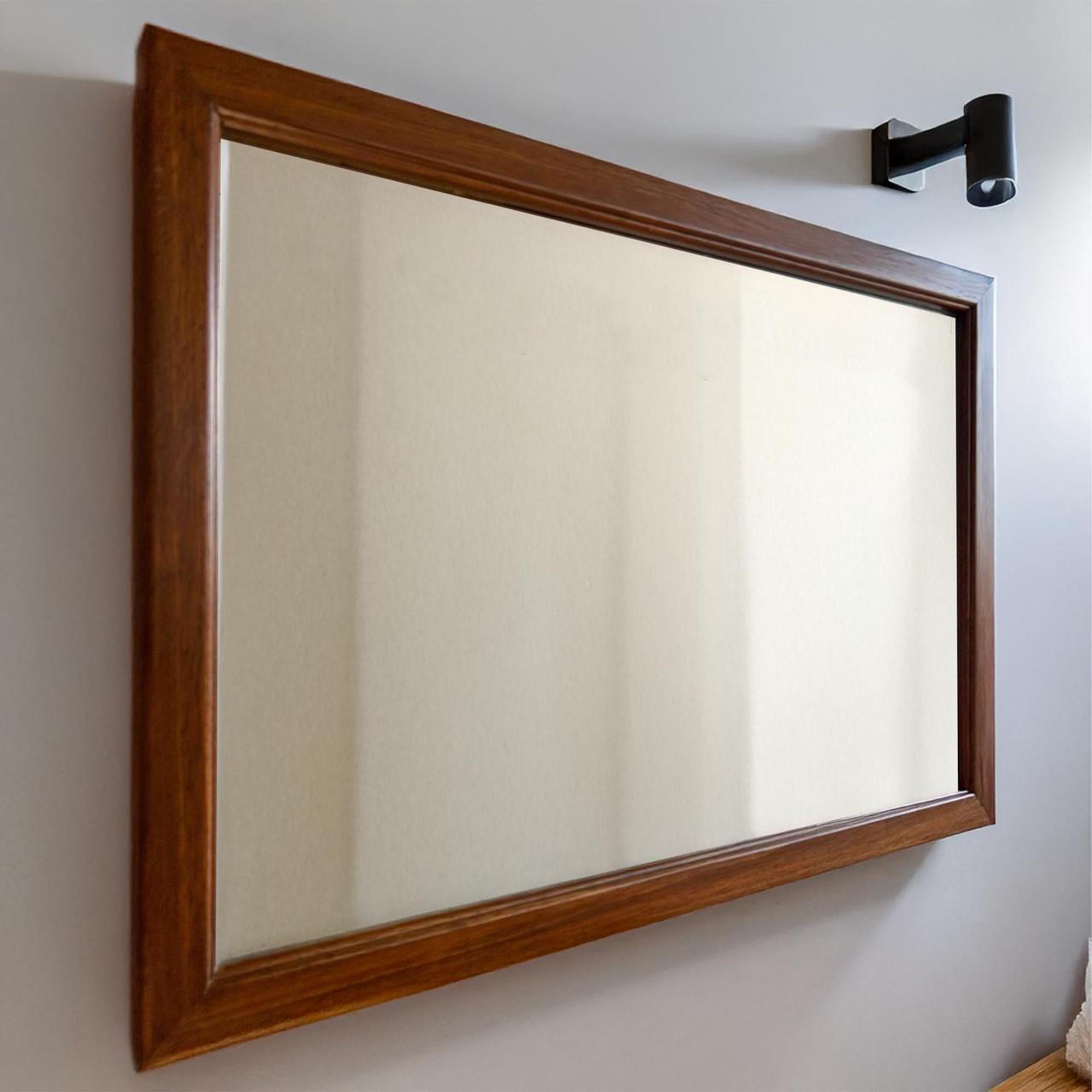 El Yapımı Ahşap Çerçeveli Ayna