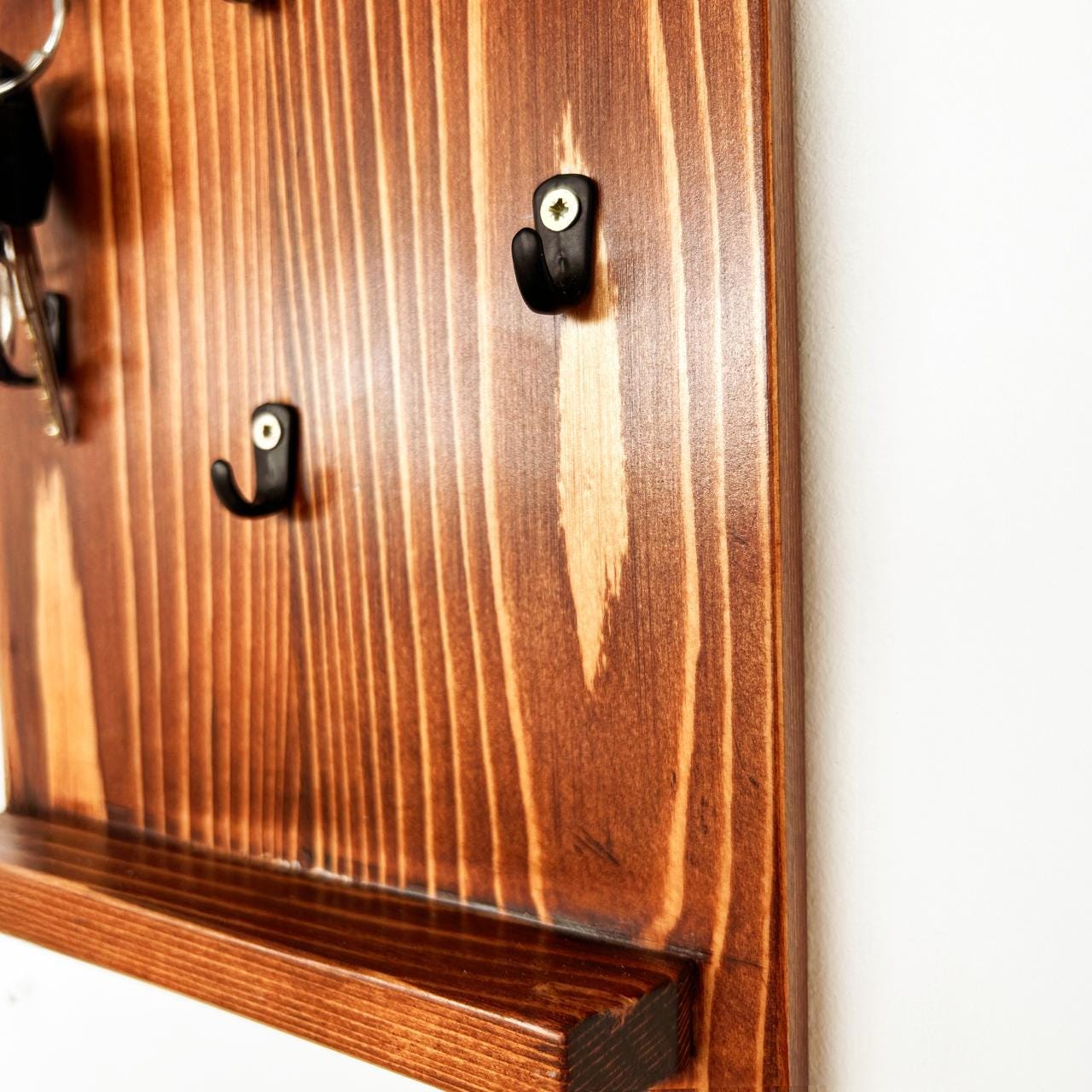 Ahşap Anahtarlık Askısı