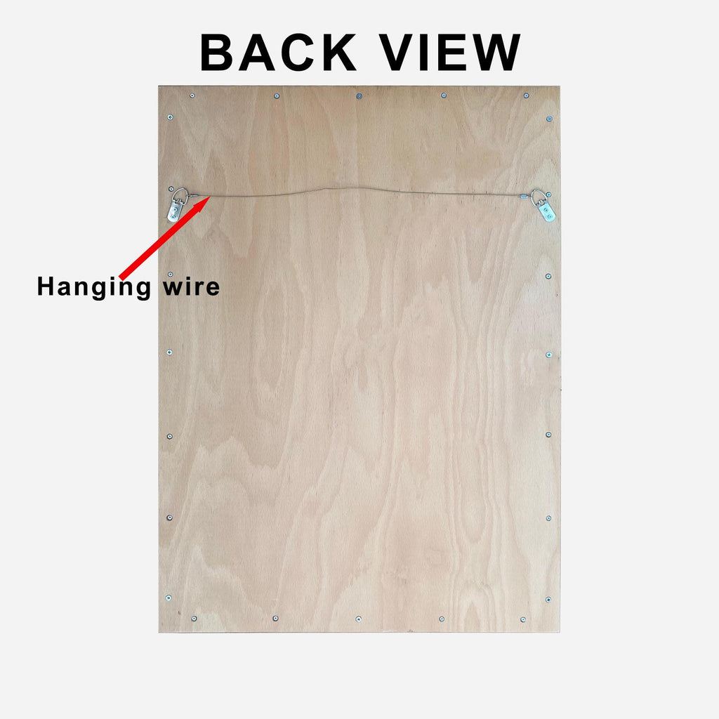 Kişiye Özel Ahşap Çerçeveli Ayna