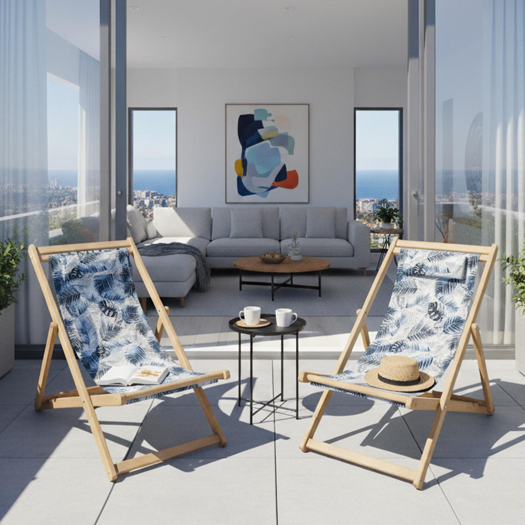 El Yapımı Ahşap Katlanır Plaj Sandalyesi