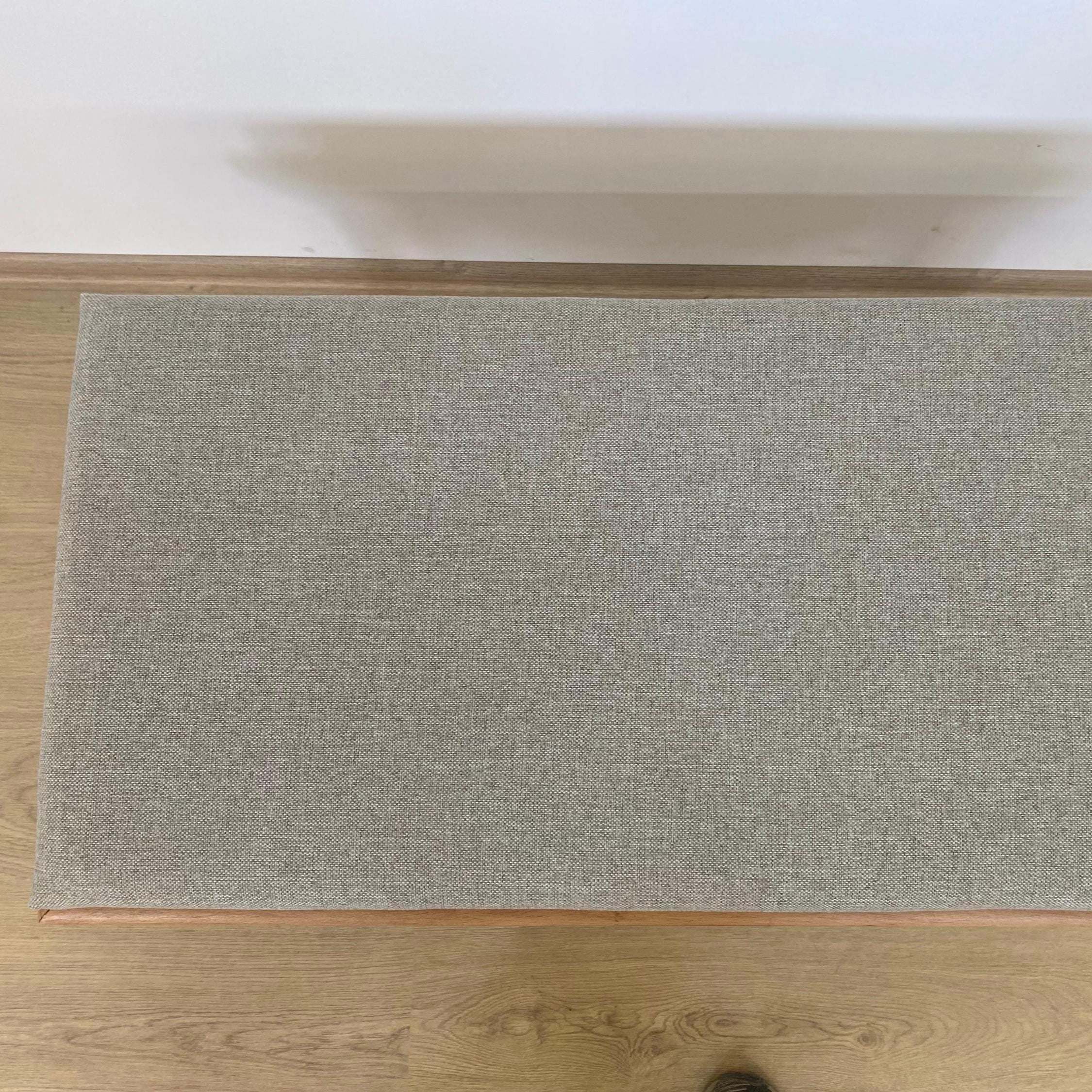 El Yapımı Ahşap Minderli Bench